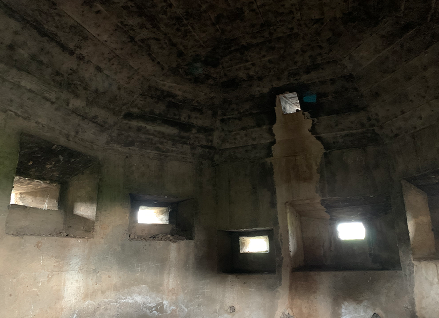 韩郝庄村二号地堡(图2)