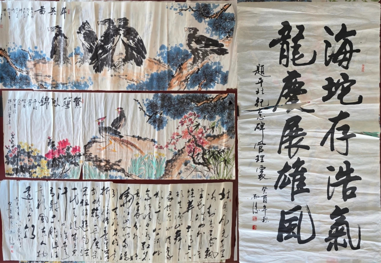 三十年的守护|平北抗日烈士纪念园接受宋立中归还馆藏书画(图2) 三十年的守护|平北抗日烈士纪念园接受宋立中归还馆藏书画(图2)